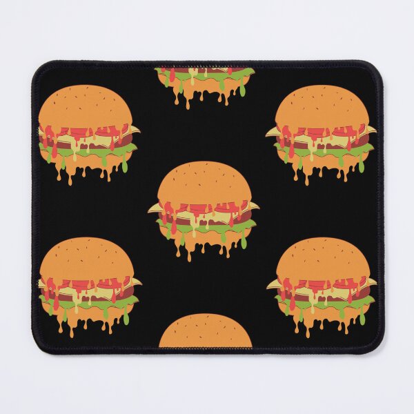 Item preview, Melted Burger designed and sold by ChickyCrochetCo.