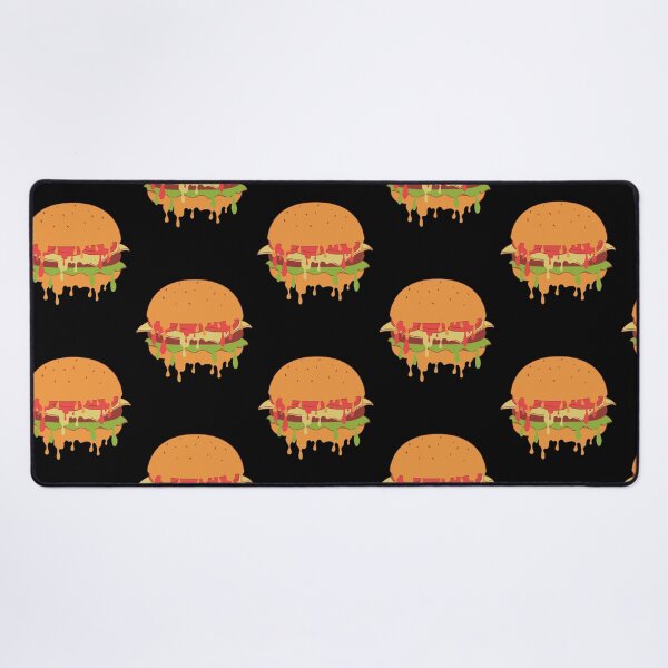 Item preview, Melted Burger designed and sold by ChickyCrochetCo.