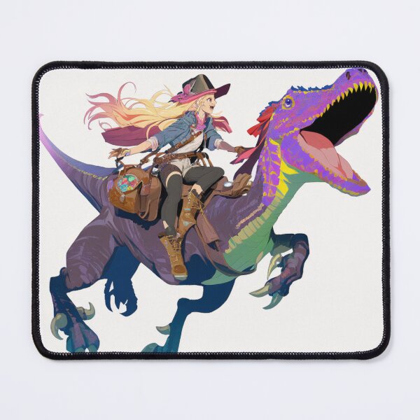 Item preview, Sheryl riding a Dinosaur designed and sold by Solace Sparkles.