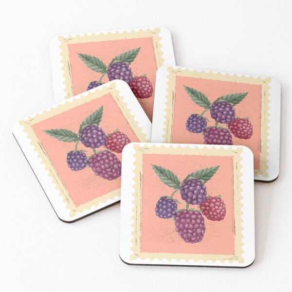 Artikelvorschau, Blackberry-Weinlese-Stempel entworfen und verkauft von -frenchie-.