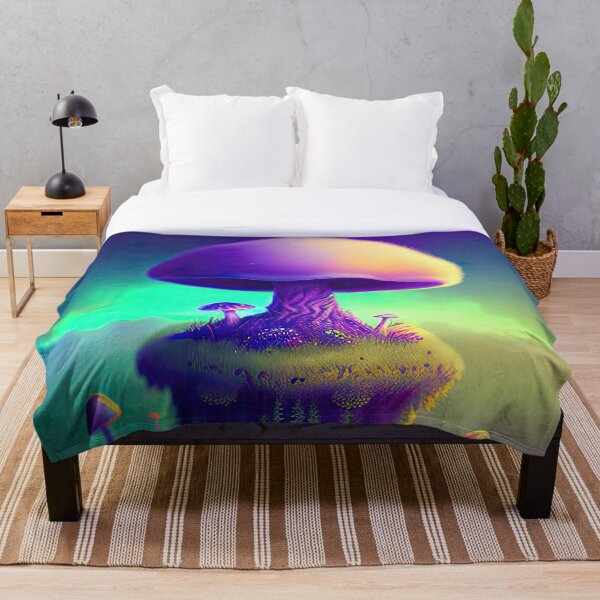 Item preview, Mushroom Biome Design Aesthetic Design - Dreamlike Fungi J designed and sold by DonutShirts.