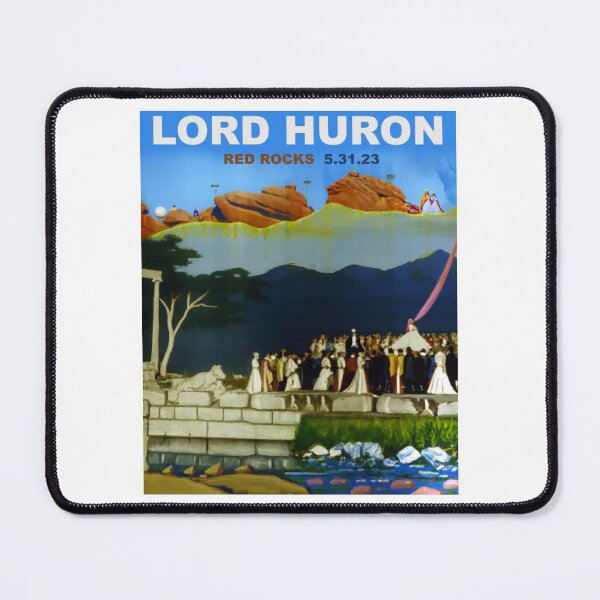 Item preview, lord huron red rocks 2023 designed and sold by nameneob.