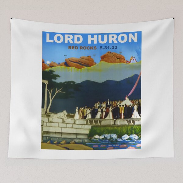 Item preview, lord huron red rocks 2023 designed and sold by nameneob.