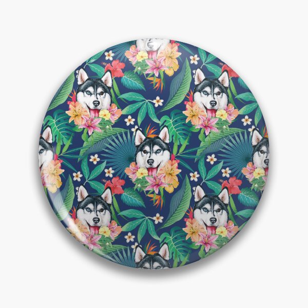 Item preview, Tropical Siberian Husky 5 designed and sold by lulupetart.