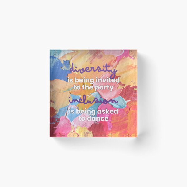 Item preview, The diversity and inclusion's party designed and sold by Interseccionale.