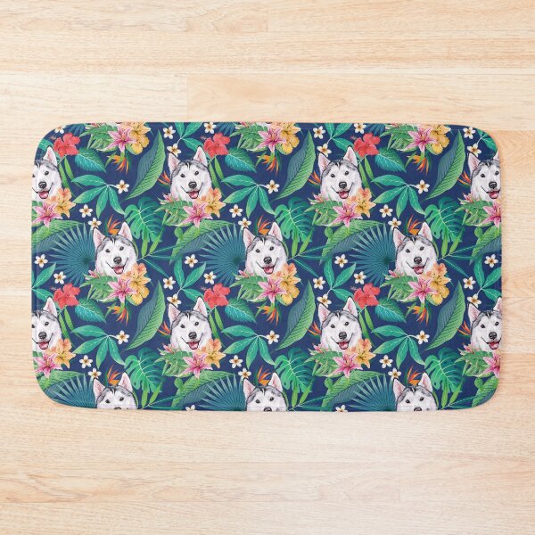 Item preview, Tropical Siberian Husky 7 designed and sold by lulupetart.