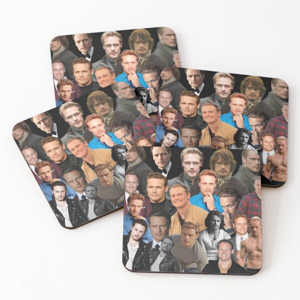 Item preview, sam heughan photo collage designed and sold by T-shirtakStore.