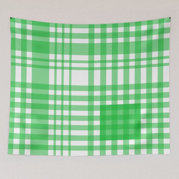 Item preview, Gingham Quooki Gingham Green designed and sold by Quooki.