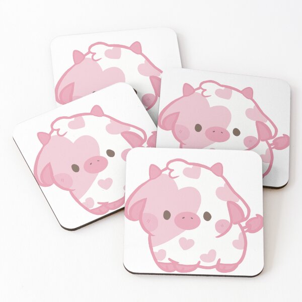 Item preview, Chubby Cute cow in love designed and sold by PeonyandlillyId.