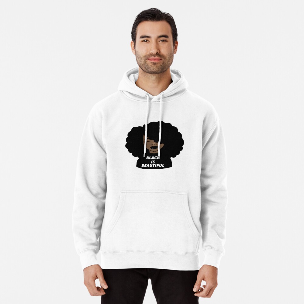 Black is beautiful hoodie hot sale