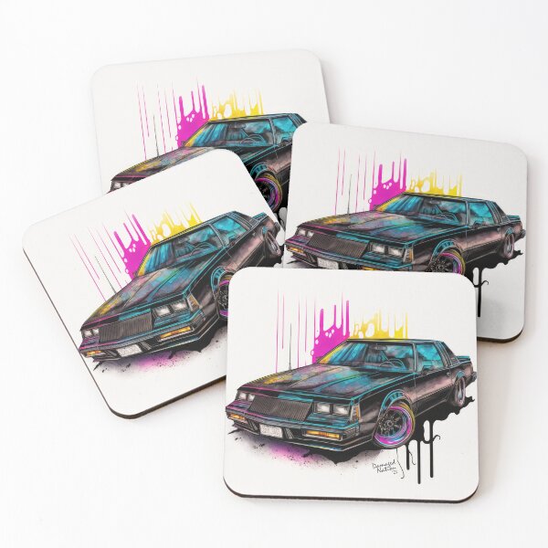 Item preview, 1987 Regal GNX - watercolor designed and sold by DamagedNation.