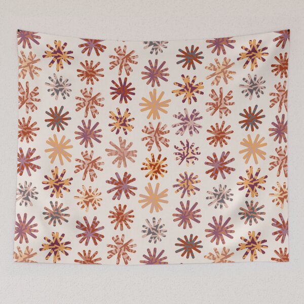 Item preview, Sundrop yellow and burgundy wild daisies designed and sold by FrancesPoff.