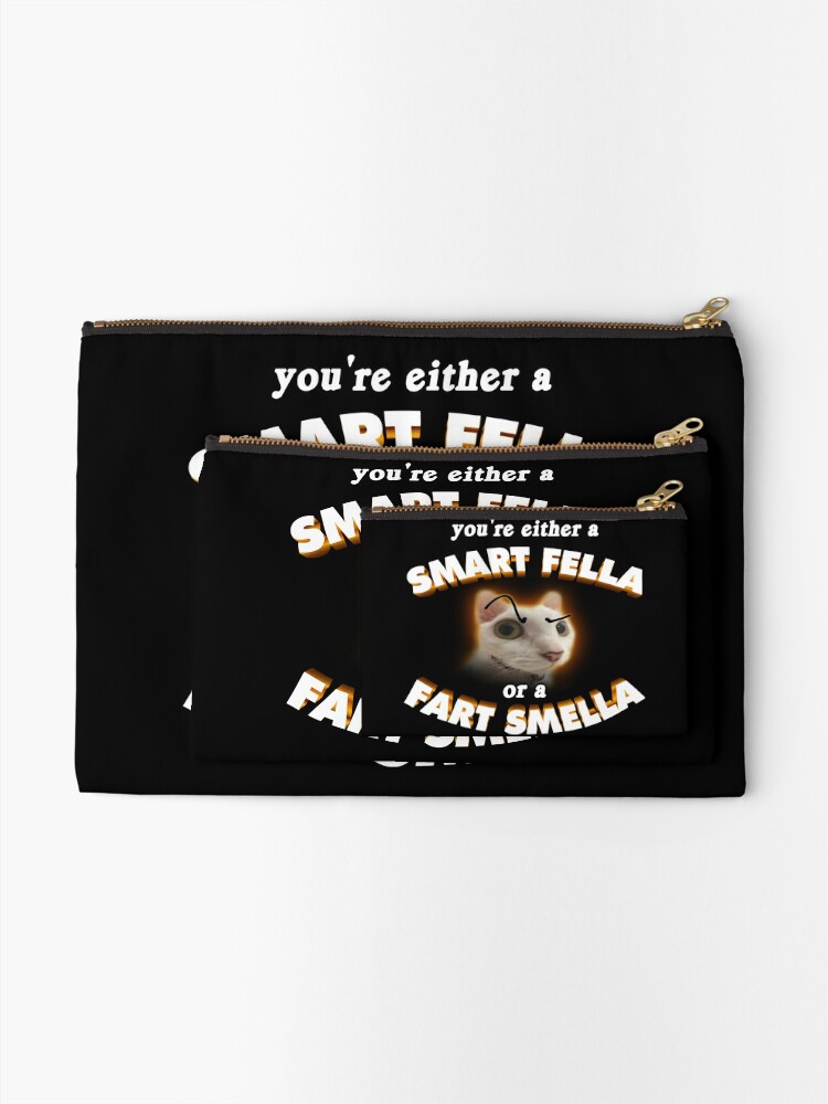 you're a smart fella or a fart smella Mouse Pad for Sale by snazzyseagull