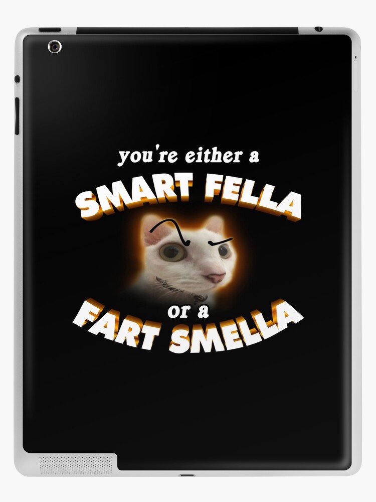 you're a smart fella or a fart smella Mouse Pad for Sale by snazzyseagull