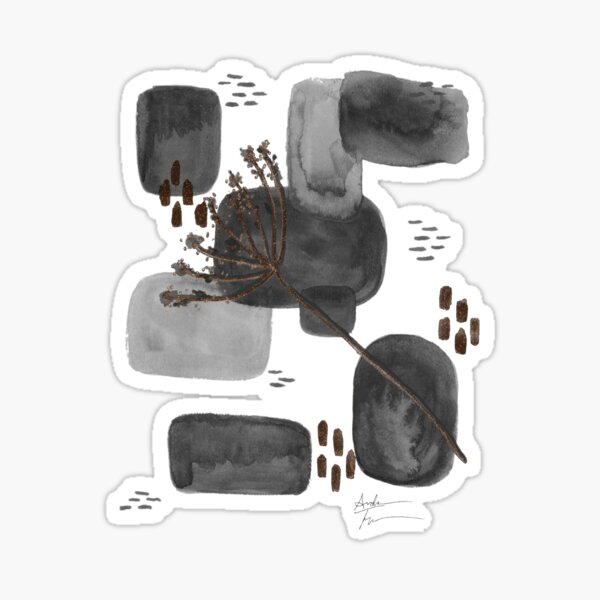 Nature Abstract - Rocks Sticker