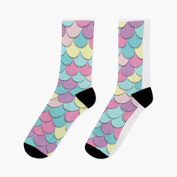 Item preview, Colorful Mermaid Scales designed and sold by storyboxdesigns.