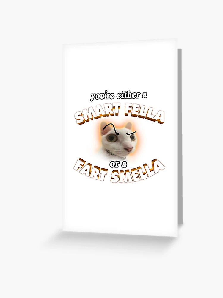you're a smart fella or a fart smella Mouse Pad for Sale by snazzyseagull