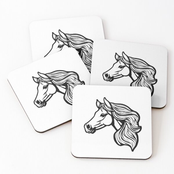 Item preview, Proud Horse - A horse's head for all horse lovers and riding enthusiasts designed and sold by Marc Alexander Kunze.