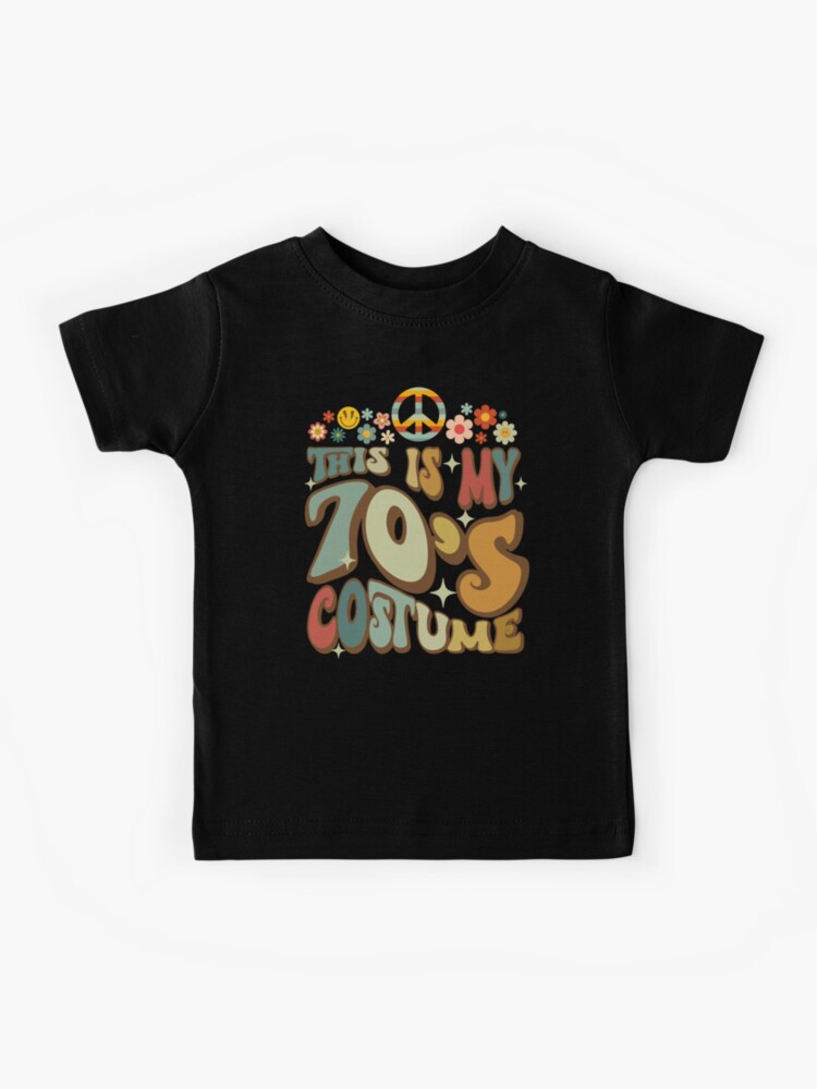 This Is My 70s Costume Vintage Retro T Shirt 1970s Shirt