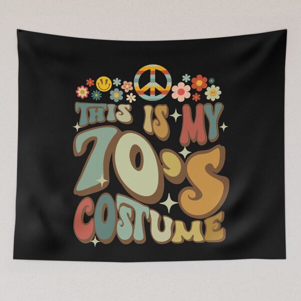 Item preview, Retro Groovy This Is My 70's Costume Funny 70s Party Vintage designed and sold by ohmier.