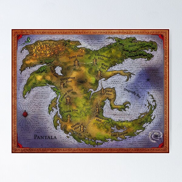 Vista previa del artículo con la obra «Tierra de dragones», diseñado y vendido por vickylevin69.