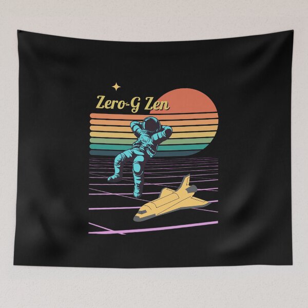 Item preview, Zero G Zen - Astronaut in Space - Retro - Chill designed and sold by Soundpups.