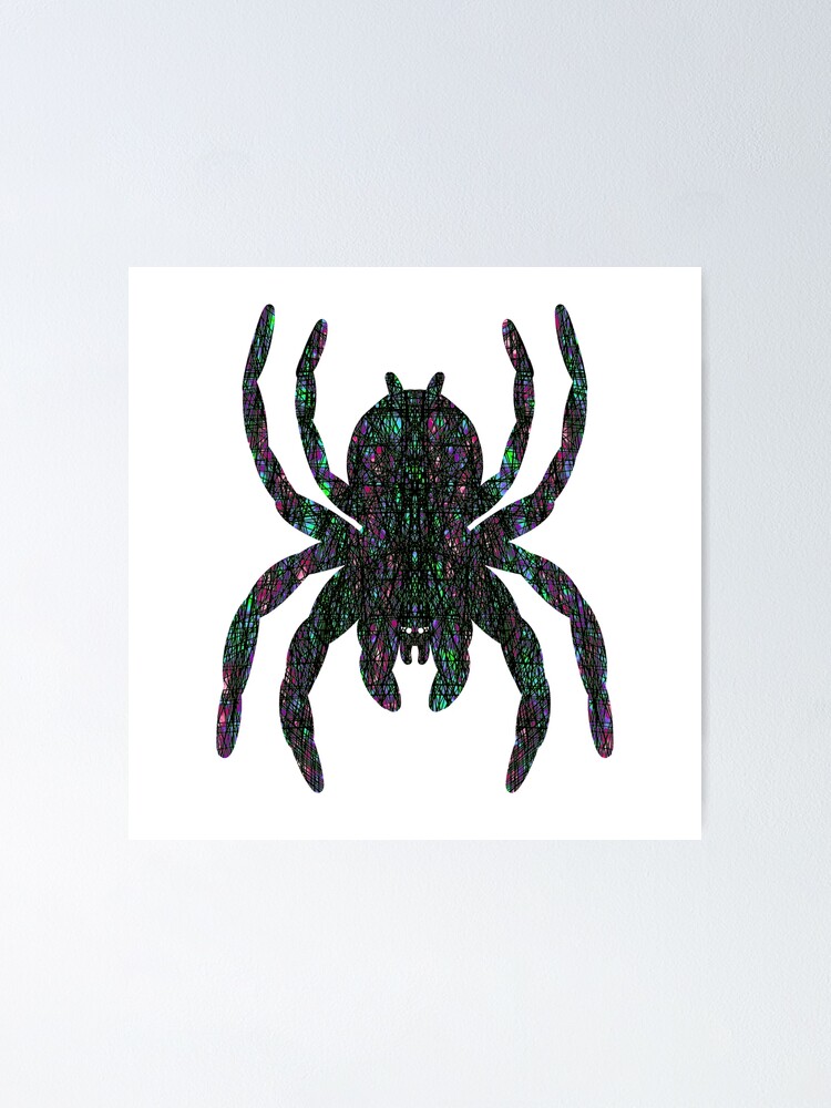 Fishing Spider Invert Art Print for Sale by IgorAndMore