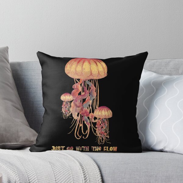 Item preview, Awesome Underwater Fish Sea Just Go With Flow JellyFish designed and sold by guyebeder.
