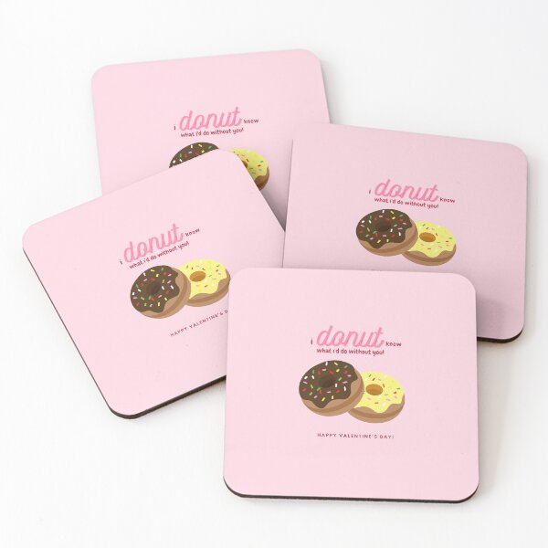 Artikelvorschau, Donut-Valentinstag entworfen und verkauft von metanoiias.