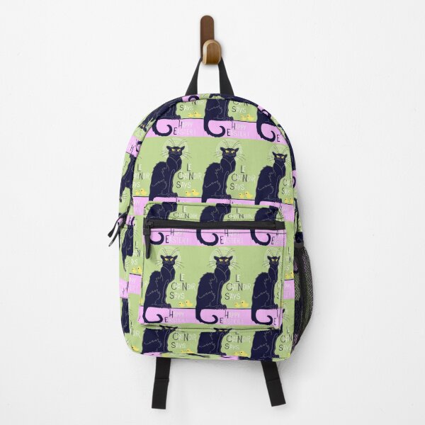 Aperçu de l'œuvre Le Chat Noir vous dit Joyeuses Pâques créée et vendue par QuirkyCatz.