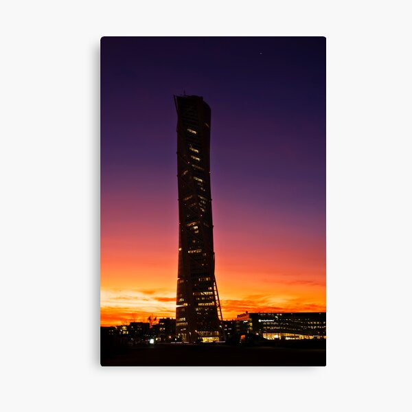 Turning Torso, Malmo-Sweden Canvas Print