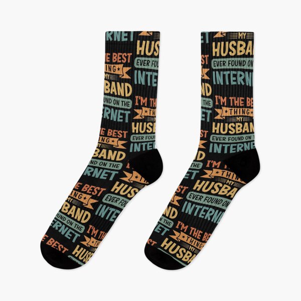 Item preview, I'm The Best Thing My Husband Ever Found On The Internet Retro Funny designed and sold by ohmier.