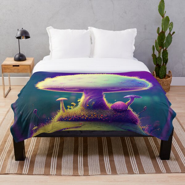 Item preview, Mushroom Biome Design Aesthetic Design - Dreamlike Fungi M designed and sold by DonutShirts.