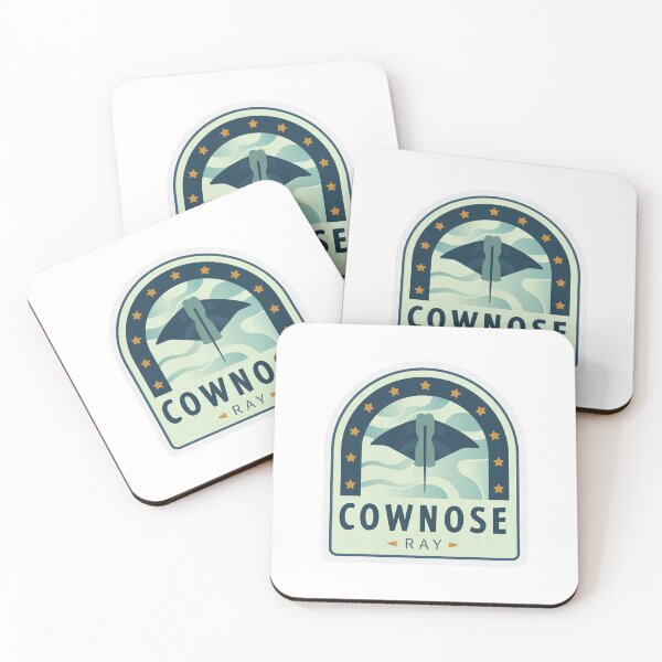Item preview, Cownose Ray Badge designed and sold by Erin Pascal Designs.