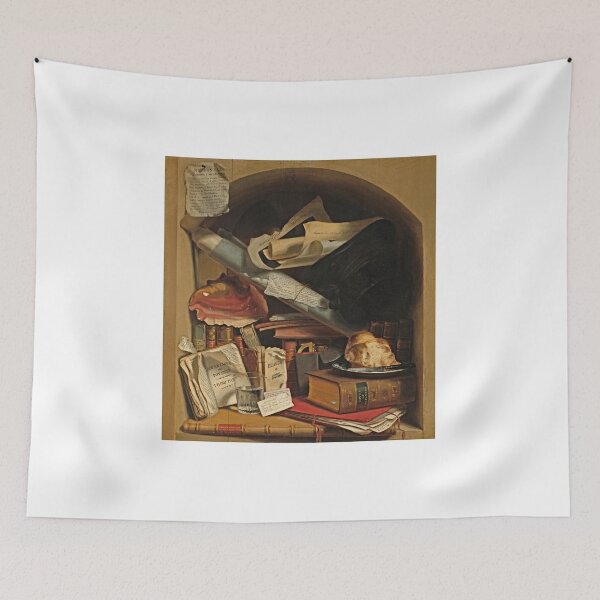 Item preview, Poor Artist's Cupboard Painting c. 1815 - Truly a Tale As Old as Time  designed and sold by MAIMIAM.