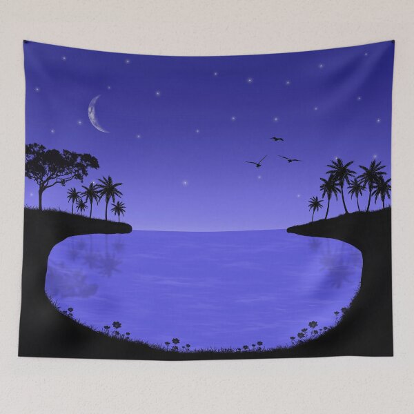 Item preview, Moonlit pond designed and sold by mia-alice85.