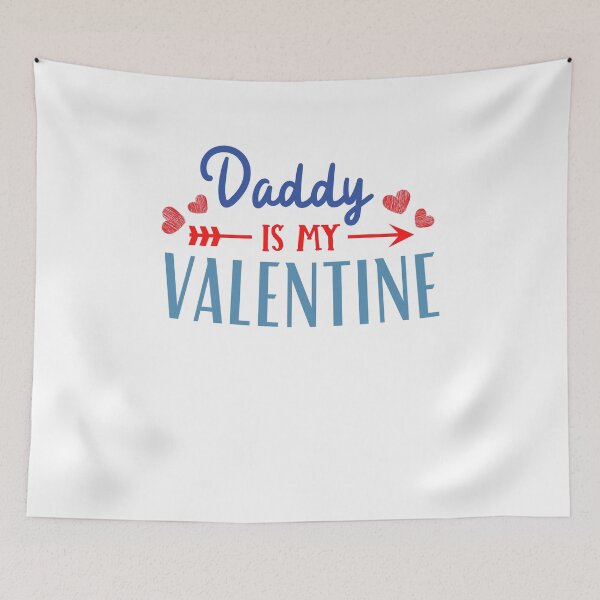 Item preview, Daddy is my Valentine father's day gift for dad designed and sold by MouDantArts.