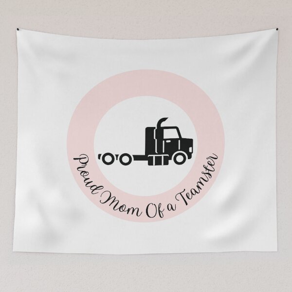 Item preview, Proud Mom Of a Teamster l Pink designed and sold by GabbyC03.