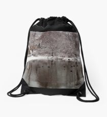 First snow Drawstring Bag