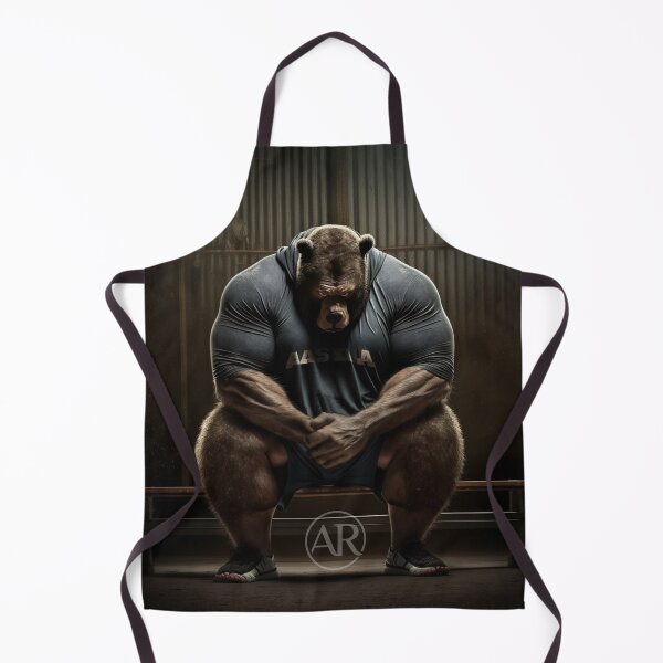 Item preview, Gym Beast Bear designed and sold by Algorithmic Reality.