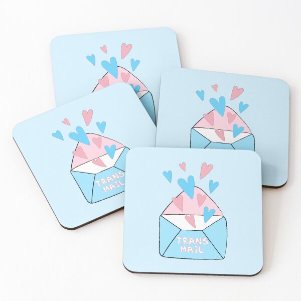 Item preview, Trans Mail FTM Transgender Pride Pun designed and sold by everything4eva.