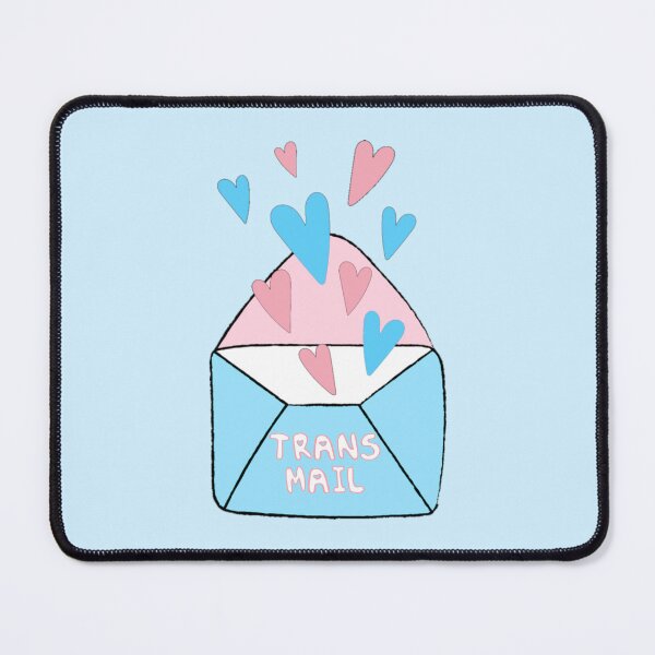 Item preview, Trans Mail FTM Transgender Pride Pun designed and sold by everything4eva.
