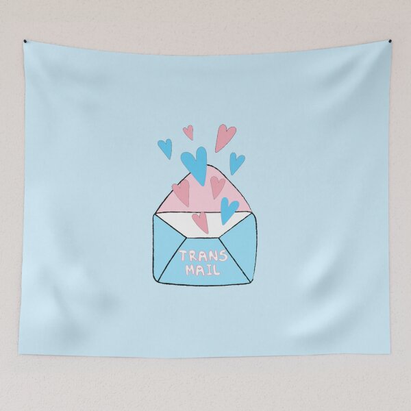 Item preview, Trans Mail FTM Transgender Pride Pun designed and sold by everything4eva.