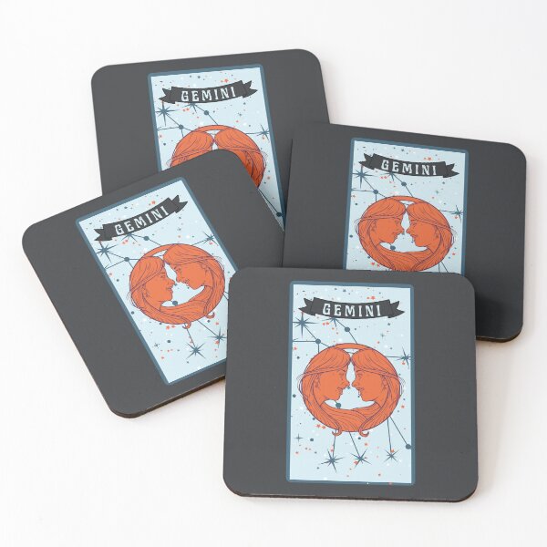 Artikelvorschau, Zwillinge Sternzeichen Tarotkarte entworfen und verkauft von UTLastResponder.