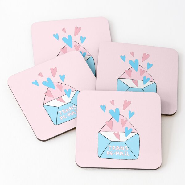Item preview, Trans FeMail MTF Transgender Pride Pun designed and sold by everything4eva.