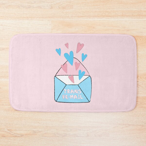 Item preview, Trans FeMail MTF Transgender Pride Pun designed and sold by everything4eva.