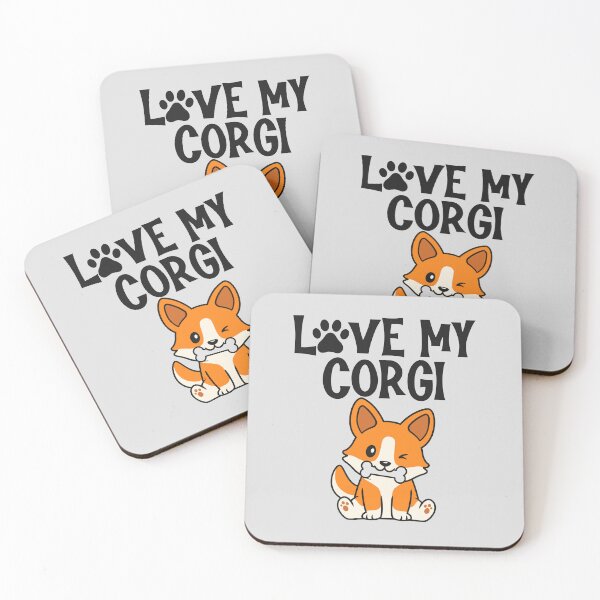Item preview, Love My Corgi designed and sold by WildHoneyDesign.