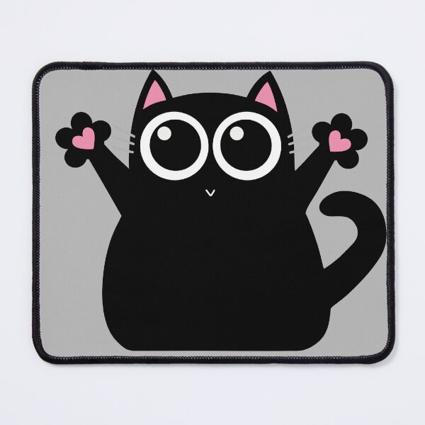 Item preview, Huge Hugs! Black kitty hugs for everyone! designed and sold by Christine Layne.