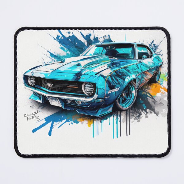 Item preview, 1969 Camaro Yenko - watercolor designed and sold by DamagedNation.