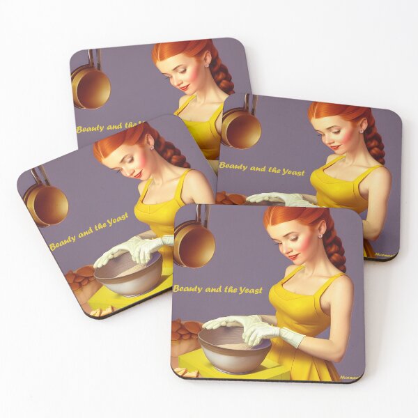 Item preview, Beauty and the Yeast designed and sold by Mormookiee.